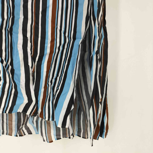 ダブルスタンダードクロージング DOUBLE STANDARD CLOTHING Vネックストライプワンピース レディース JPN:36